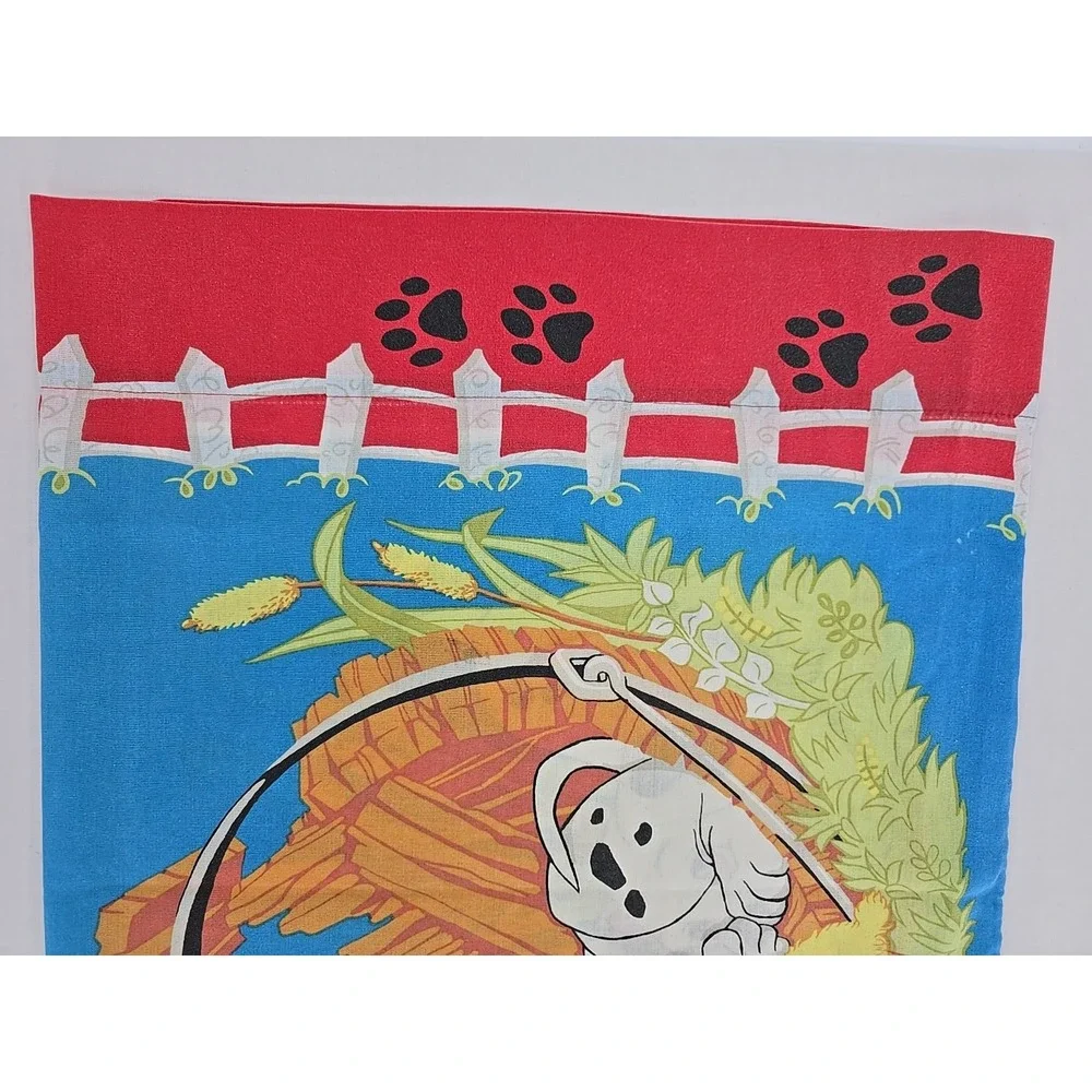 Vintage‎ Disney 101 Dalmatians Pillowcase USA Made Poly Cotton - Very Cool!